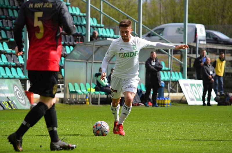 Zápas 17. kola fotbalové divize F MFK Karviná B - Nový Jičín 2:2. Foto: MFK Karviná