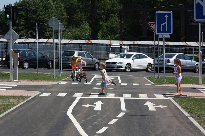 Moderní výukové centrum dopravní výchovy v Havířově-Šumbarku. 