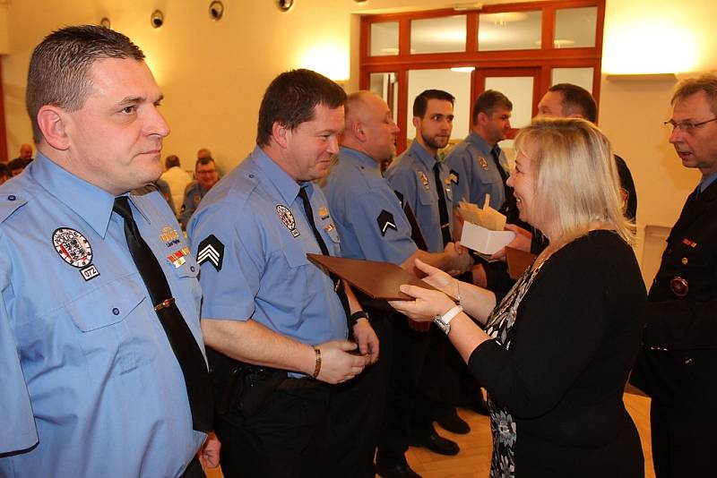 Slavnostní ocenění strážníků MP Havířov. 