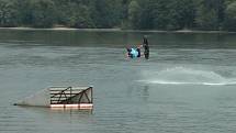 Těrlická přehrada hostila republikový šampionát wakeboardistů a wakeskaterů.