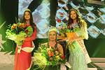 Miss Reneta 2017 v Havířově. Miss Reneta 2017 Xénia Gregušová. Druhá Diana Šeděnková a třetí Kateřina Kučerová ze Šumperka. 