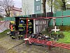 Při zásahu u požáru garáže v Českém Těšíně hasiči objevili lidské tělo