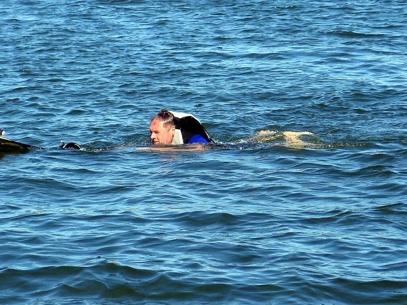 Odpočinek i sportovní vyžití na Těrlické přehradě. 