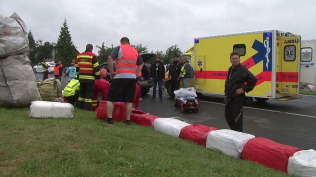 V závodě třídy Twin havaroval Alexandr Vysloužil. 