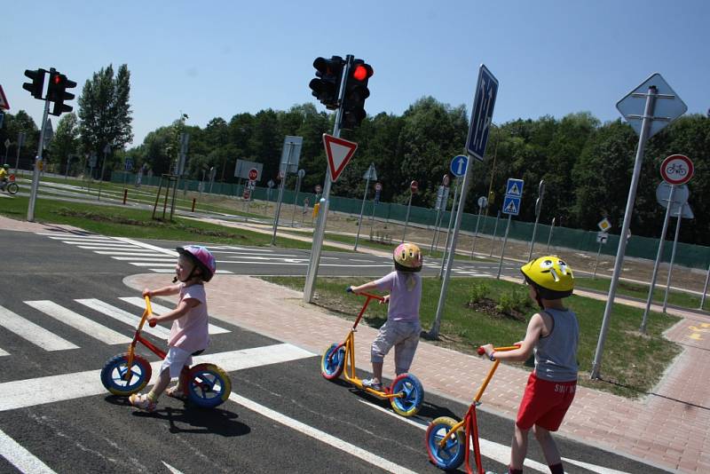 Moderní výukové centrum dopravní výchovy v Havířově-Šumbarku. 