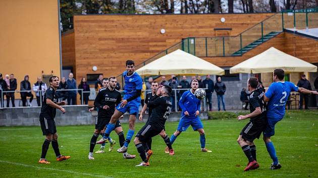 Zápas 1. kola I.A třídy, skupiny B, Dobratice - Horní Suchá 3:0.