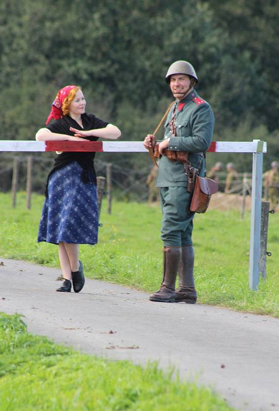 Oslavy 100 let od vzniku Československa v Chotěbuzi.