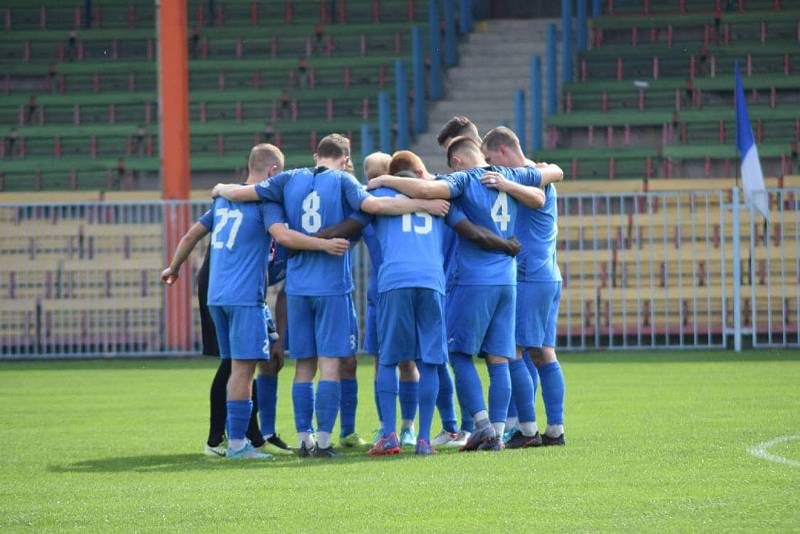 Zápas 20. kola fotbalové divize F MFK Havířov - Frýdlant 0:3, který se hrál 1. května 2022 v Prostřední Suché.