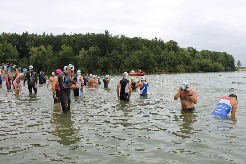 Albrechtický sprint triatlon 2017.