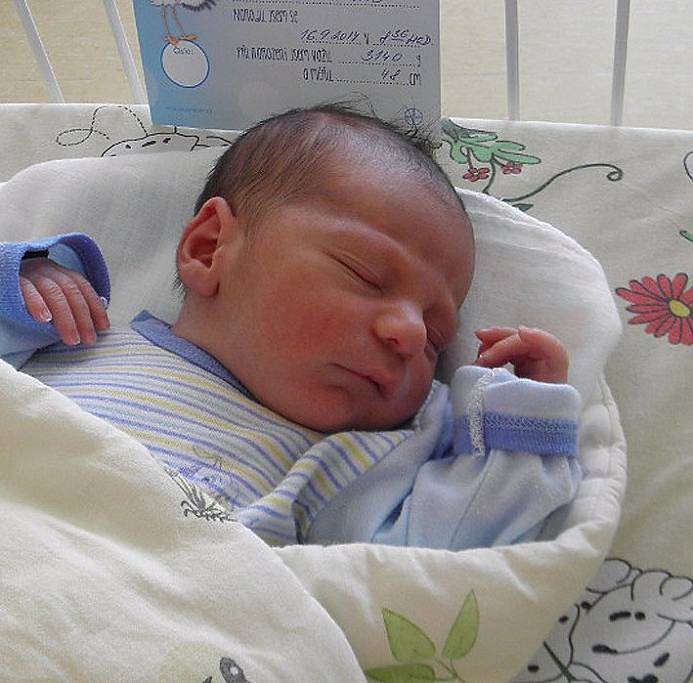 Danielek Samko se narodil 16. září paní Veronice Samkové z Orlové. Porodní váha chlapečka byla 3140 g a míra 48 cm.