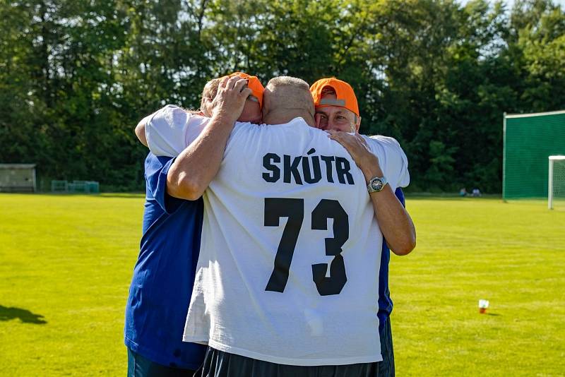 Zápas závěrečného 14. kola fotbalové I.B třídy, skupiny C, SK Horní Suchá - Oldřichovice 4:2.