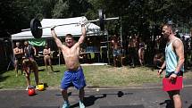 CrossFit závody Superior 14 Summer Games 2015 na letním koupališti v Havířově