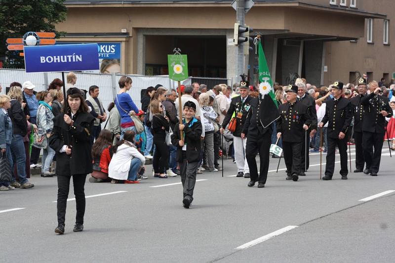 Květinové korzo slavnosti Havířov v květech 2015. 