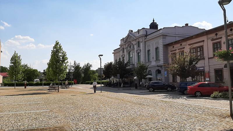 Bohumín. Starý Bohumín, náměstí Svobody.