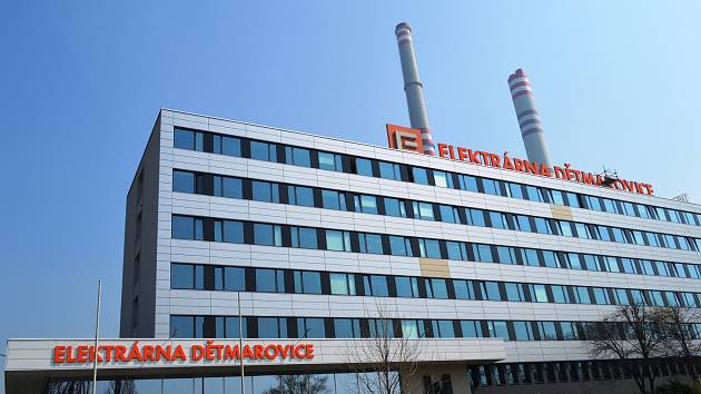 Hlavní administrativní budova Elektrárny Dětmarovice.