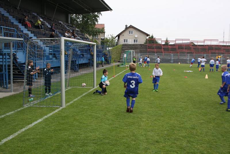 Turnaj malých fotbalistů v Havířově. 