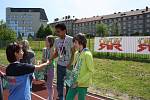 Okresní kolo v atletickém Odznaku všestrannosti olympijských vítězů v Havířově. 