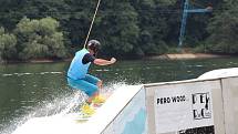 Mezinárodní závody ve wakeboardingu Blackcomb.cz Community Wake Cup, Ski & Wake Park Těrlicko, 17. července 2021.