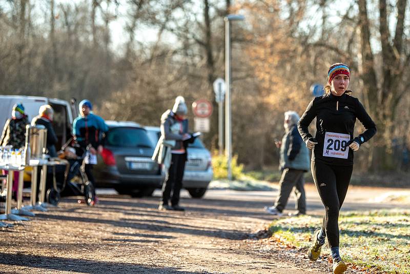 První Havířovský maraton. 27. prosince 2020 v Havířově.