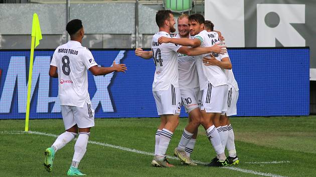 MFK Karviná – Fastav Zlín 2:3 (4. kolo FORTUNA:LIGY, sobota 14. 8. 2021).Foto: MFK Karviná