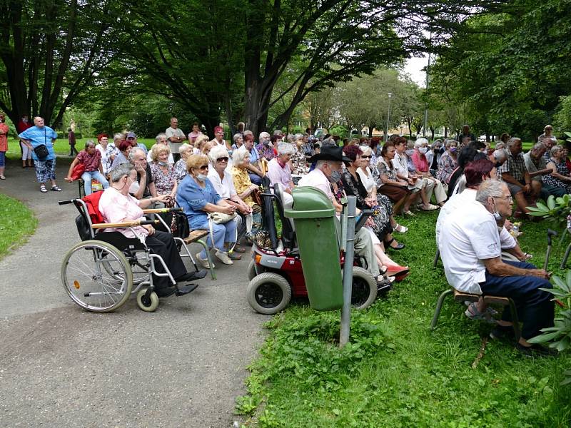 Promenádní koncert v Havířově, neděle 26. července 2020.