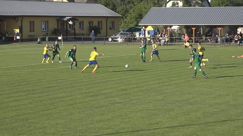 Zápas 26. kola fotbalové I.A třídy, skupiny B, Stonava - Vratmov B 0:4. Foto: SK Stonava