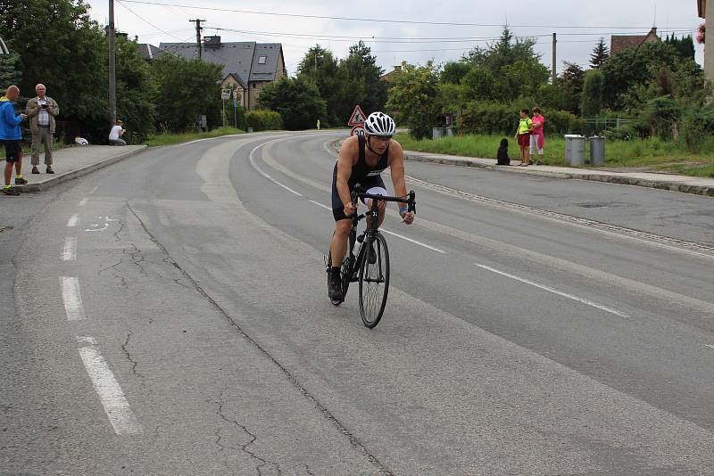 Albrechtický sprint triatlon 2017.