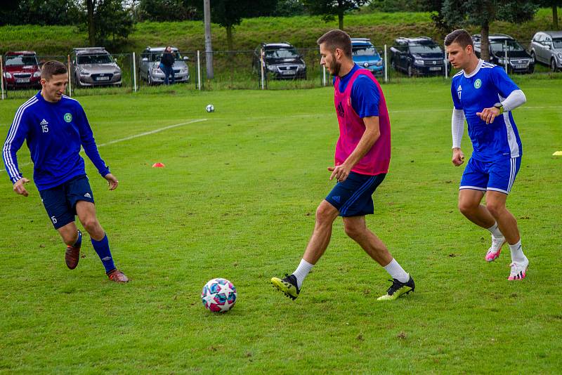 Fotbalový klub Sokol Věřňovice se těší zájmu diváků.