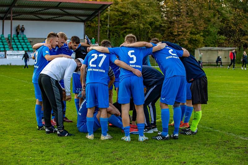 Zápas 10. kola I.A třídy, skupiny B, Horní Suchá - Staré Město 4:1.