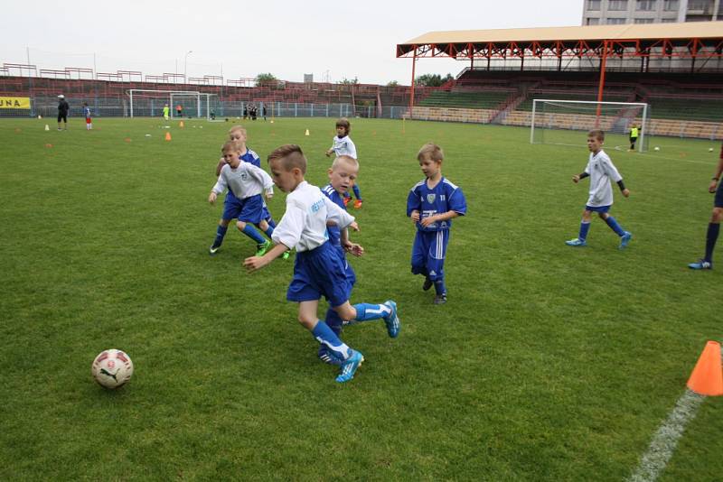 Turnaj malých fotbalistů v Havířově. 