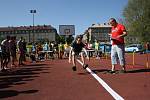 Okresní kolo v atletickém Odznaku všestrannosti olympijských vítězů v Havířově. 