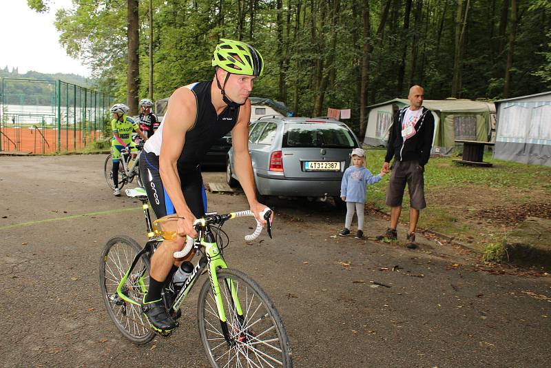 Albrechtický sprint triatlon 2017.