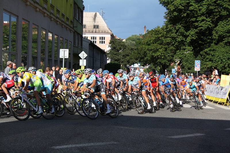 Tour de Pologne se jel i v ulicích Českého Těšína. 