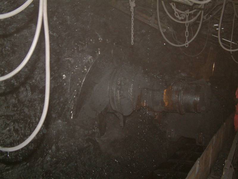 Podzemí černouhelných dolů na Karvinsku. Ilustrační snímek. 
