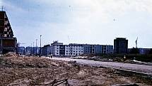 Historické fotografie zachycující výstavbu Havířova.  Foto: archiv Spolku přátel historie města Havířova