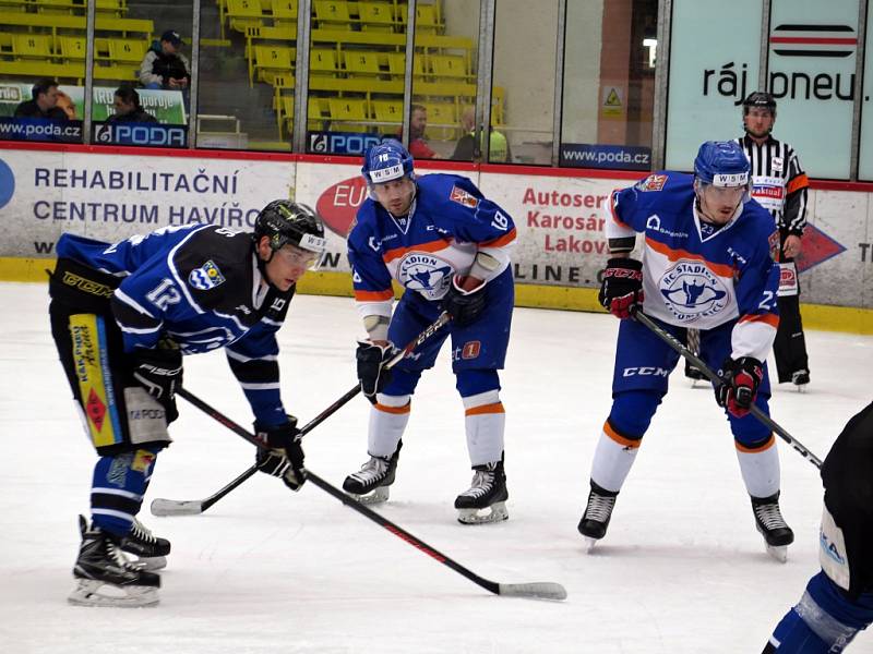 AZ Havířov – HC Stadion Litoměřice 0:4 (0:0, 0:2, 0:2)