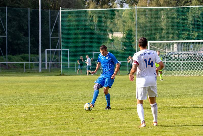 Zápas 4. kola fotbalové I.A třídy, skupiny B, Horní Suchá - Stonava 0:4.