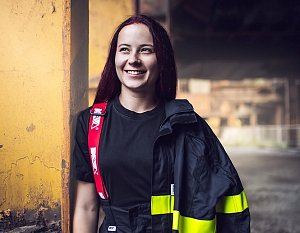Gabriela Martynková, dobrovolná hasička ze Stanislavic, se v roce 2022 stala mistryní České republiky v hasičském sportu zvaném TFA.