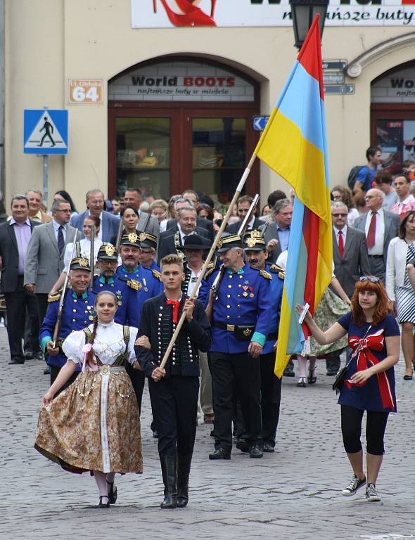 Třídenní oslavy založení města Těšína nazvané Svátek tří bratří.