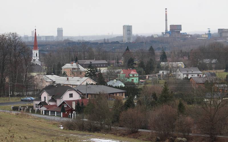 Doubrava. pohled na obec z Doubravského kopce