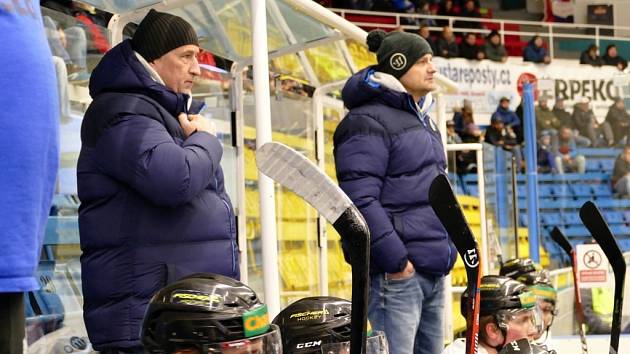 Jiří Režnar (vlevo) a Patrik Rimmel průběžně sestavují kádr pro novou sezonu.