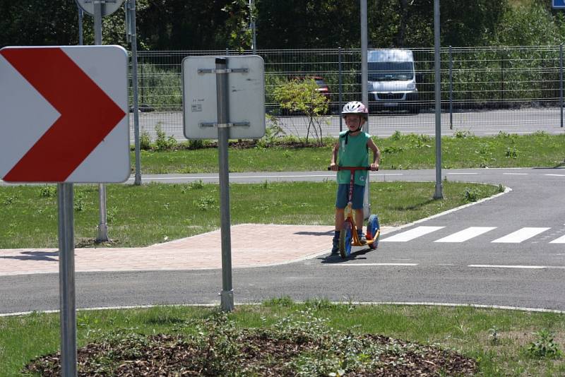 Moderní výukové centrum dopravní výchovy v Havířově-Šumbarku. 