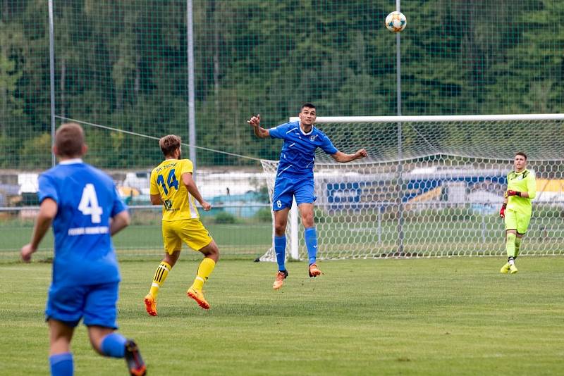 Zápas 2. kola fotbalové I.A třídy, skupiny B, Horní Suchá - Tichá 3:0.