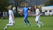 Zápas 10. kola divize F Beskyd Frenštát p. R. - MFK Havířov 1:1.