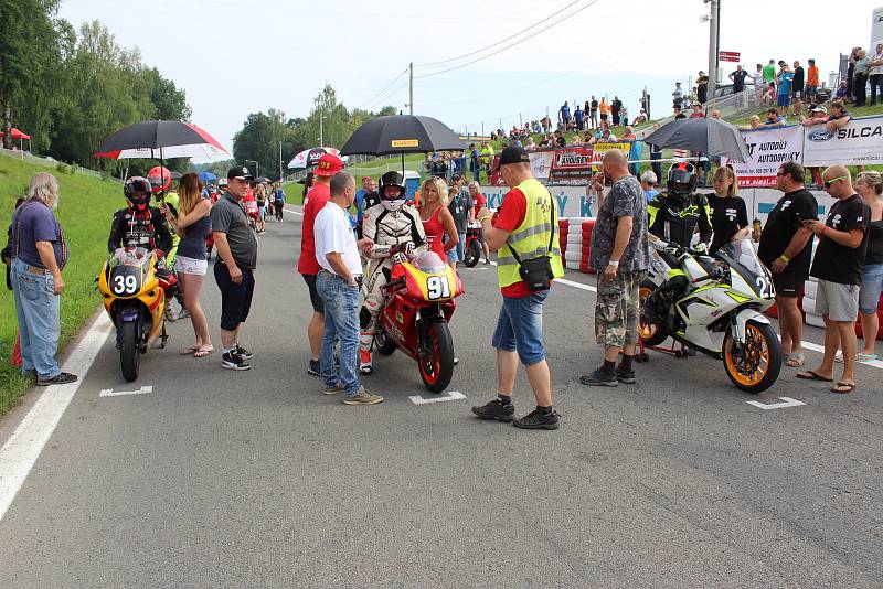 Mezinárodní motocyklové závody Havířovský zlatý kahanec 2018.