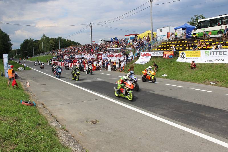 Mezinárodní motocyklové závody Havířovský zlatý kahanec 2018.