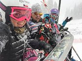 Kateřinu Pauláthovou a další lyžaře v Americe překvapily sněhové bouře.