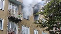 Muž v Havířově podpálil byt.