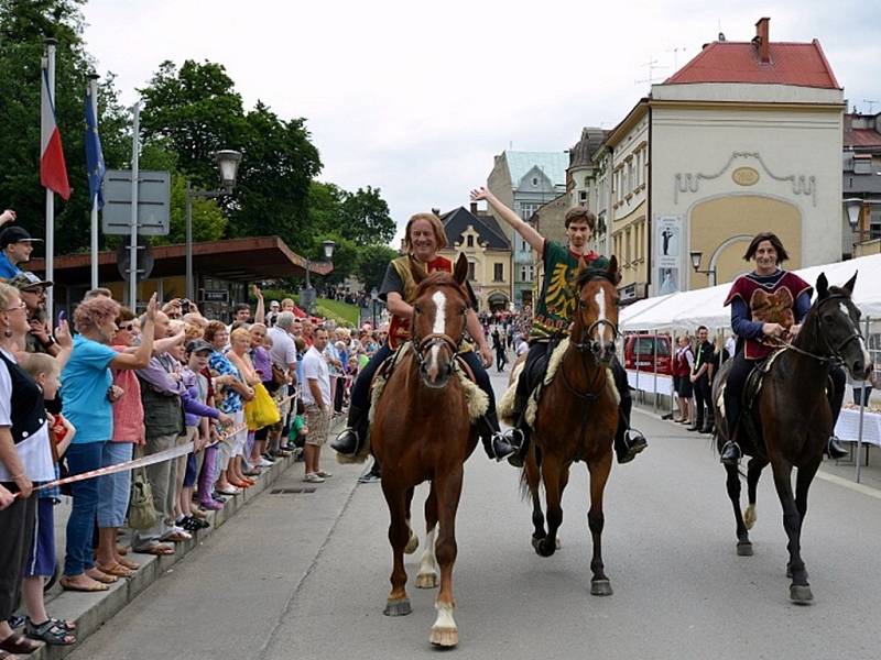 Svátek Tří bratří v Těšínech. 