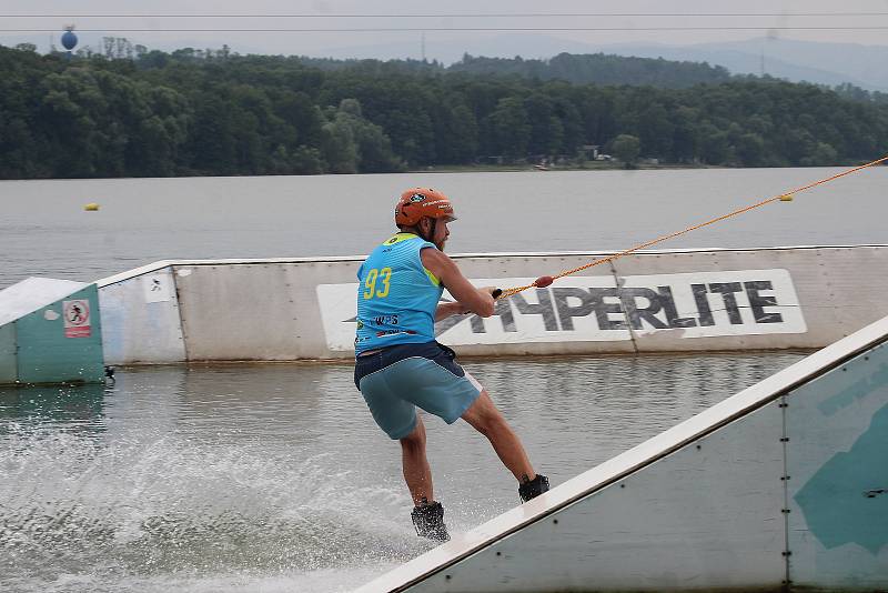 Mezinárodní závody ve wakeboardingu Blackcomb.cz Community Wake Cup, Ski & Wake Park Těrlicko, 17. července 2021.